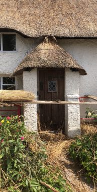 Full re-thatch including porch