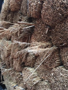 Water reed re-thatch